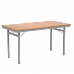 Klapptisch, 140x70 cm (B/T), 72 cm hoch, 4-Fuß, 